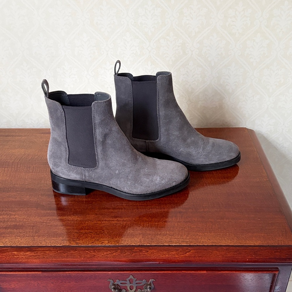 Talbots Kendall Gray Tish Chelsea Boots
